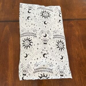 London Kaye Full Size Fitted Sheet Mystic Ouija‎ Lunar Palmistry Witchy Gypsy